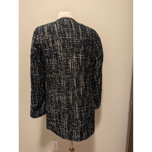 Venus Tweed Jacket With Front Zipper US10 Academia office artsy - Picture 4 of 4